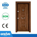 Fashion design steel and wood internal door